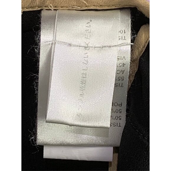 Chloé Black Polka Dot Lace A-Line Skirt With Transparent Gauze Hem - Picture 5 of 5